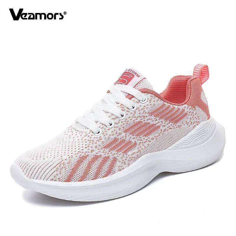 Women Running Breathable Outdoor Light Weight Sports Casual Walking Sneakers Tenis Feminino Shoes 26W0224