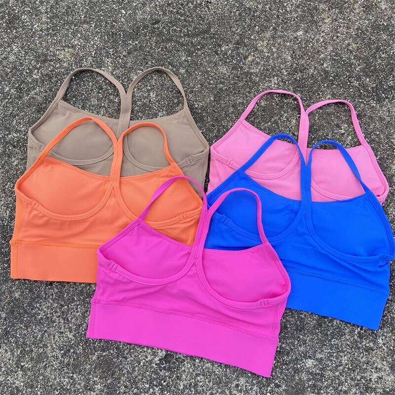 Y Shape Sports Bra Gym Workout Yoga Vest Top Women High Fitness Bralette Push Up Running Underwear With Chest Pad 26Y0224