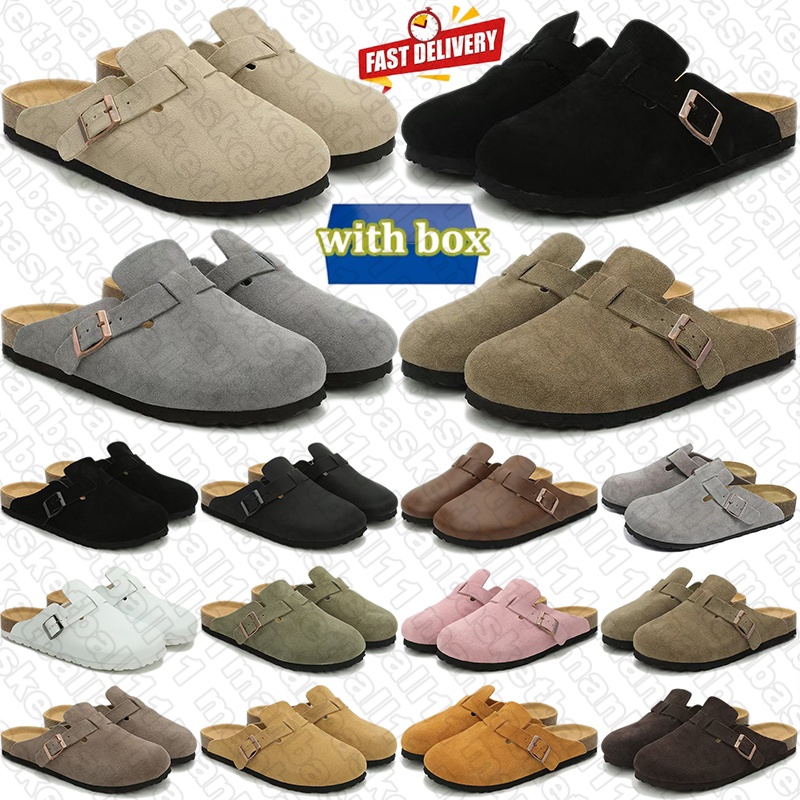 Free Shipping Designer Boston Clogs Sandals Shoes Berkinstok Slides Arizona Slippers Sliders Mens Womens Birkentsock Sandale Sandalias Berkenstocks