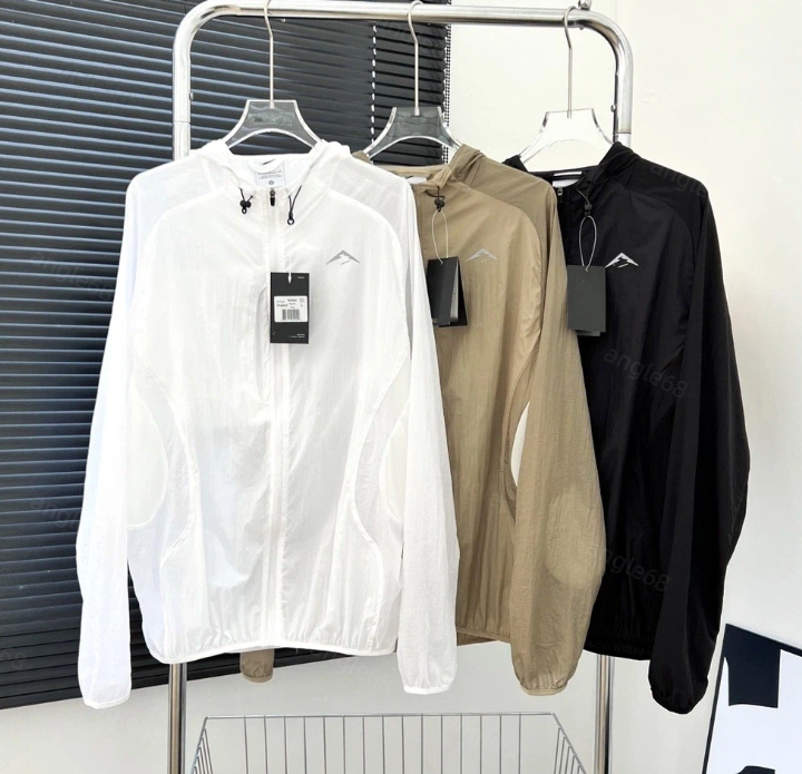 windbreaker jacket Men Jackets coat zipper hoodie Sweatshirt Windproof street sports suit women jackets Designer Jackets Sun-protective jacket