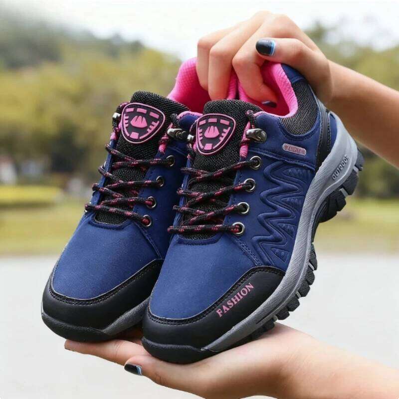 Outdoor Sneakers Fashionable Non Slip Durable Hiking Shoes High-quality Design Platform Low Cut Casual Women's Shoe 2025