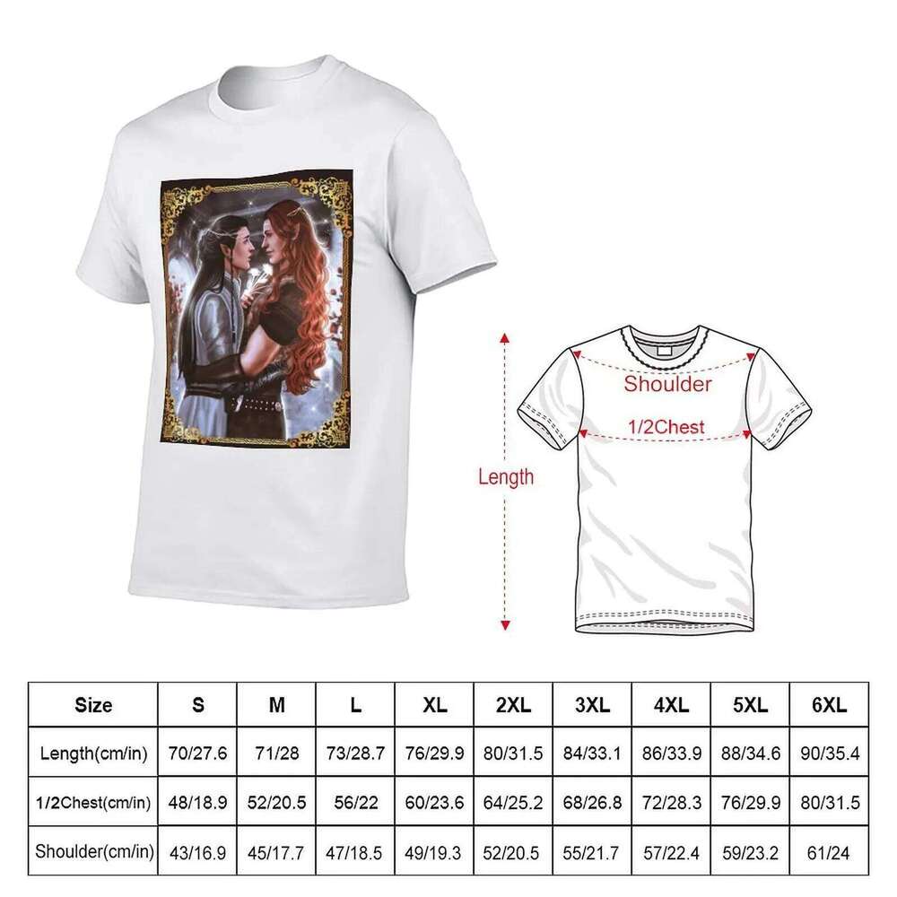 Russingon Maedhros and Fingon shirt custom print man t shirts for men casual T-Shirt H260224