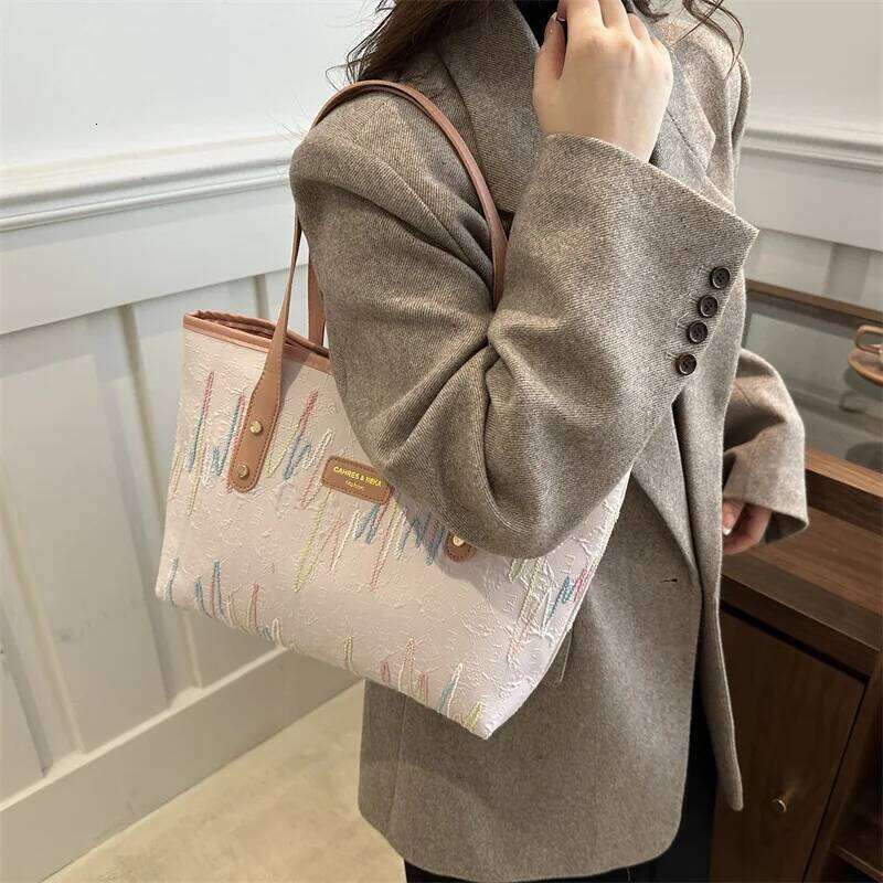 Versatile Tote for Women Shoulder Casual Purse and Handbags Female Bag Shopping Bags Bolso Marca Lujo Sac Z260224