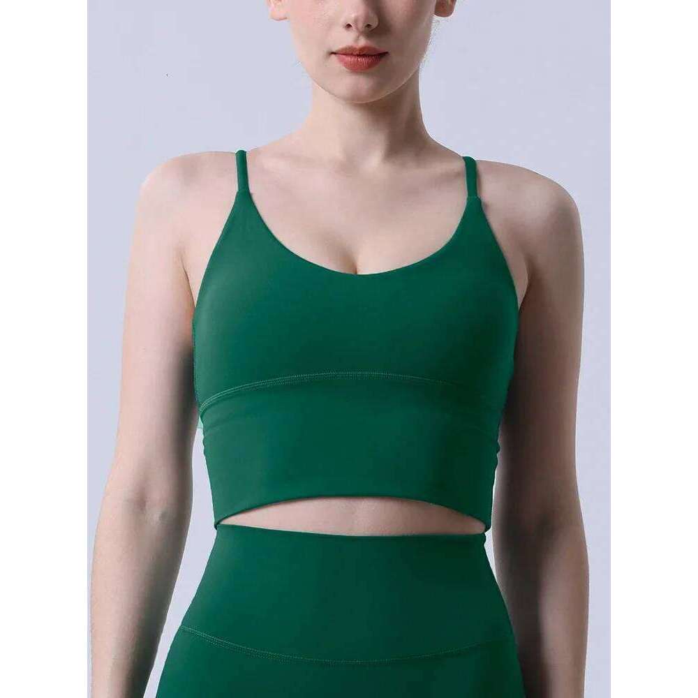 Fashion Women's Sexy Crisscross Sports Tank Top High Elasticity Breathable Running Outdoor Cycling Fitness Sport Yoga Vest 26Y0223