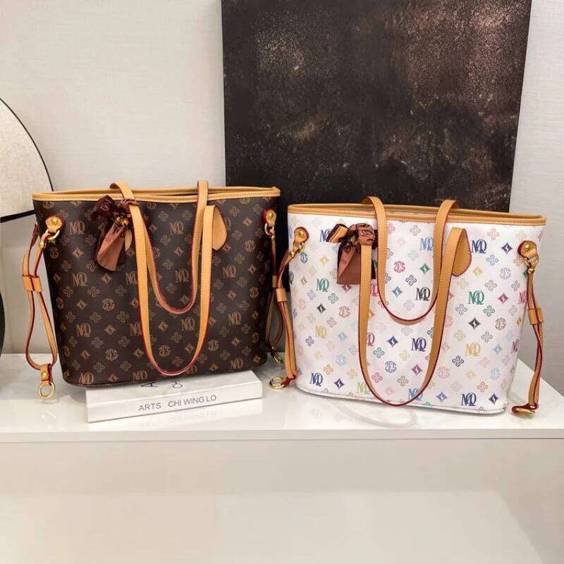 Famous Leather Women's Tote Bag Luxury Brand Popular Classic Exquisite Stitch Elegant Vintage Commuter Bag Z260224