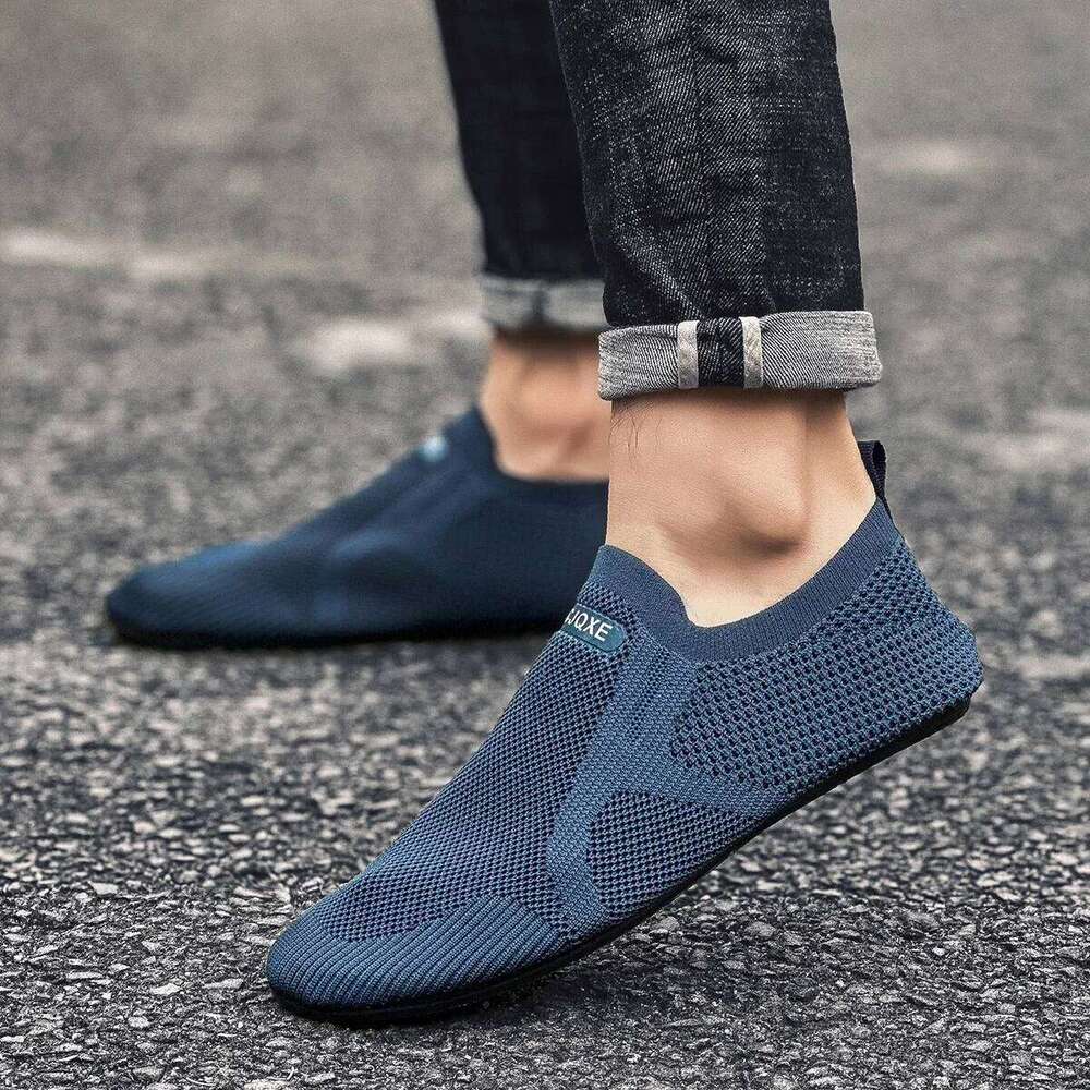 MAEDEF Summer New Comfortable Casual Men's Fashion Soft Sole Breathable Outdoor Flat Shoes for Men Light Sneakers