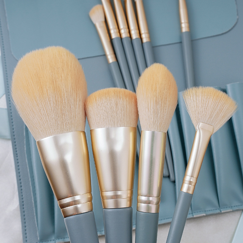 Luxury Cosmetic Brush Collection Essential Equipment for Skincare Artists Seeking Precision