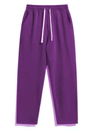 2025 New Cross-Border Autumn Winter Cargo Solid Color High Waist Slimming Design Pocket Straight Wide Leg Loose Pants for Women