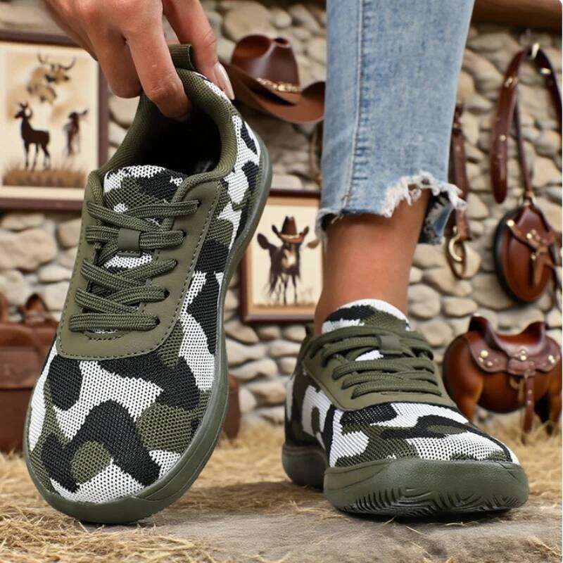 Women's Wide Last Camouflage Breathable Work Camping Farm Military Training Shoes Couple's Hot Selling Free Shipping
