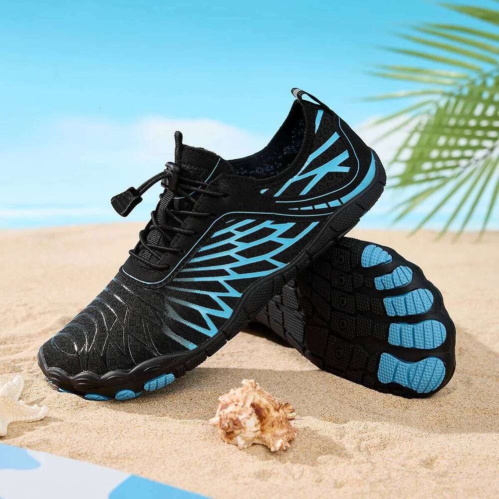 Women Men Aqua Shoes Beach Barefoot Water Sneakers Unisex Lightweight Quick Dry Outdoor Upstream Wading Swimming Fishing Shoe