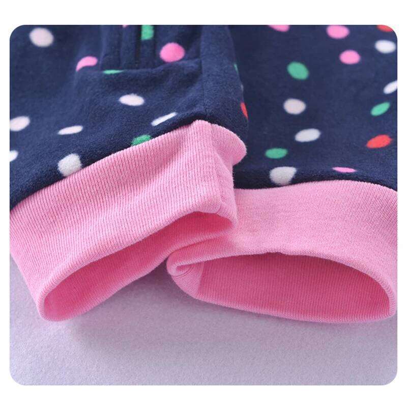 Winter Infant Baby Pajamas Boy Girl Rompers Warm Autumn Clothes Zipper Fleece Overalls Animal Jumpsuit Clothing 9 12 to24 months 26Y0224