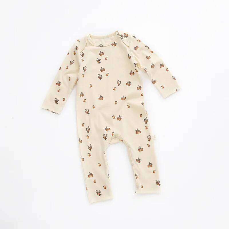 New Spring Autumn Baby Girl Boy Cotton Rompers Cute Print Envelope O-neck Pullover Jumpsuit+Cap Newborn Crawling Clothes E21601 26H0224