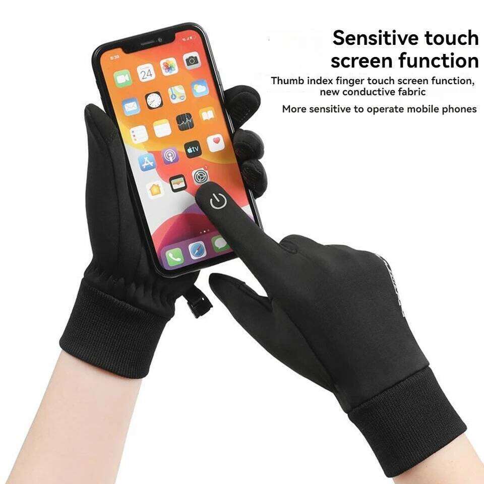GTUBIKE Winter Gloves,Touchscreen Anti-Slip Cycling Gloves,Warm Windproof Kids Gloves,Sports Gloves Boys Girls 26H0224