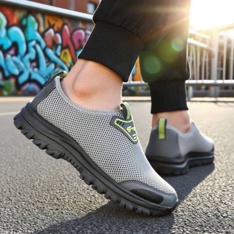 Fashionable Casual for Men Lightweight Breathable Anti Walking Shoe Comfortable Multifunctional Travel Slip on Shoes