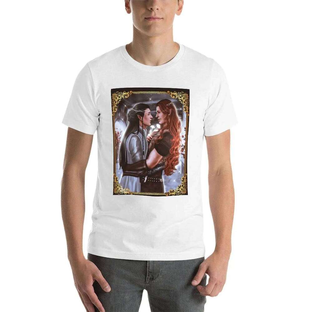 Russingon Maedhros and Fingon shirt custom print man t shirts for men casual T-Shirt H260224