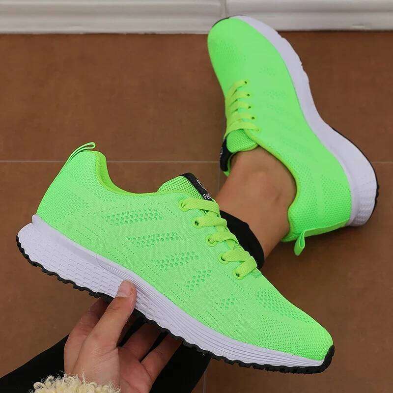 Summer New Fashionable Casual Outdoor Women's Mesh Breathable Slow Running Mountaineering Anti slip Hiking Shoes