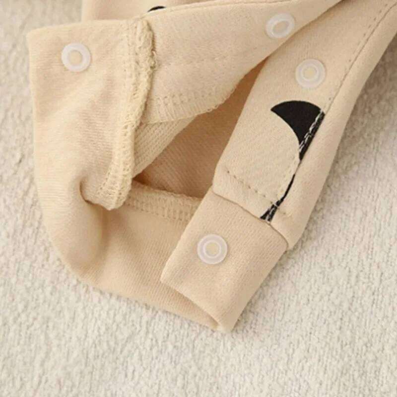 Spring Autumn Newborn Fashion Suit Cotton Comfortable and Soft 0-12 Months Boys & Girls Long Sleeved Cute Baby Bodysuit 26H0224