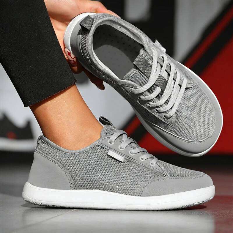 Women's Wide Barefoot New Fashion Outdoor Running Sneakers Minimalist Large Trendy Mesh Casual Walking Shoes Hot Selling