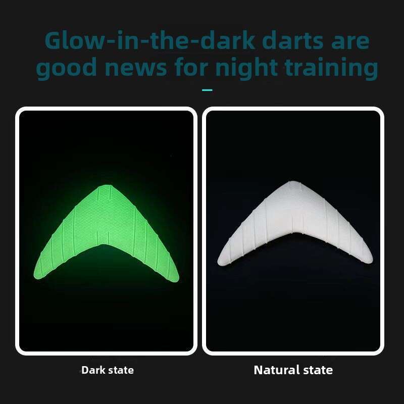 New Dog Luminous Pet Toy Outdoor Sports Interactive Soft Dart EVA Material