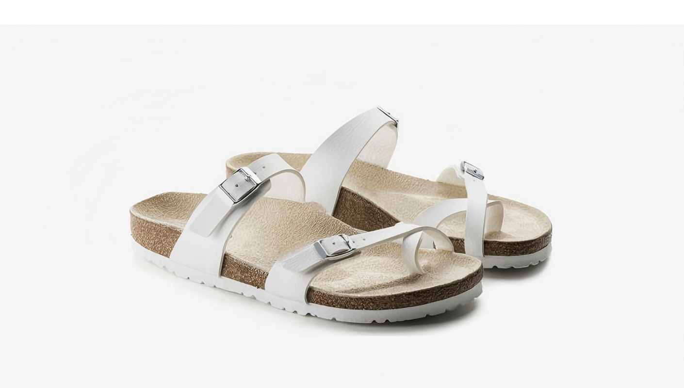 TEEMAZZI Cross strap leather and cork soled designer sandals 2026 hot casual and fashionable slippers for men and women
