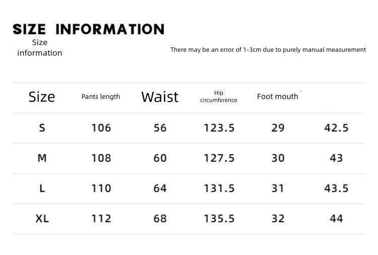 American retro striped color-blocked red interior double-layer curved casual with a stylish design, loose wide-leg sports pants for men and women