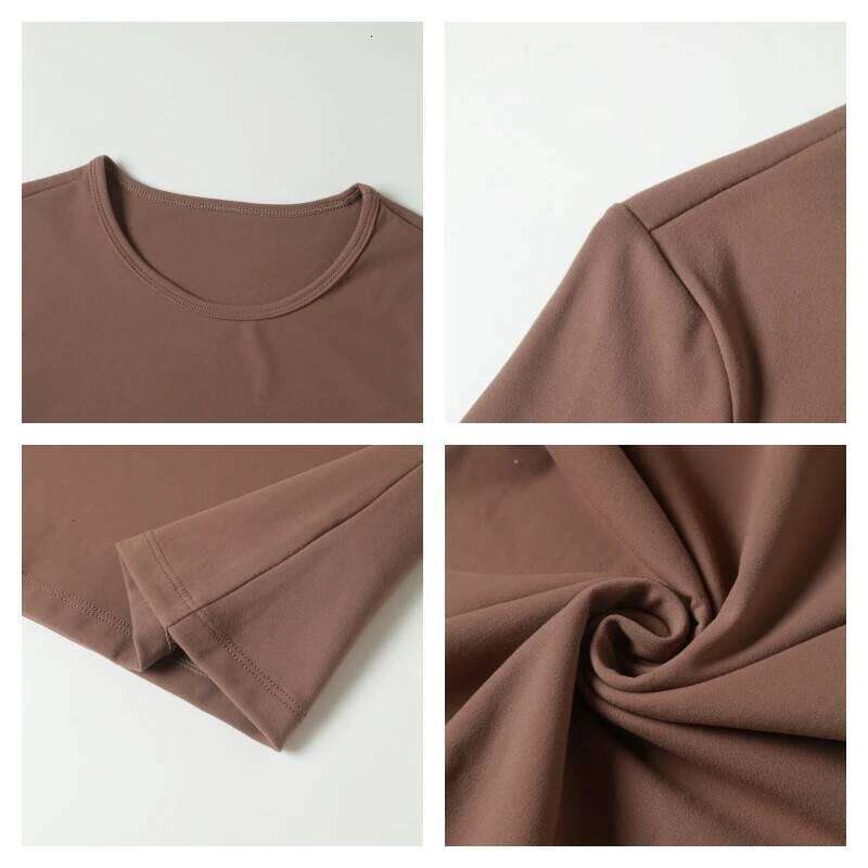 Hearuisavy Long Sleeve Yoga Clothes Casual T-shirt High Stretch Gym Top Women Quick-Dry Sportswear Fitness Shirts Female 26Y0224