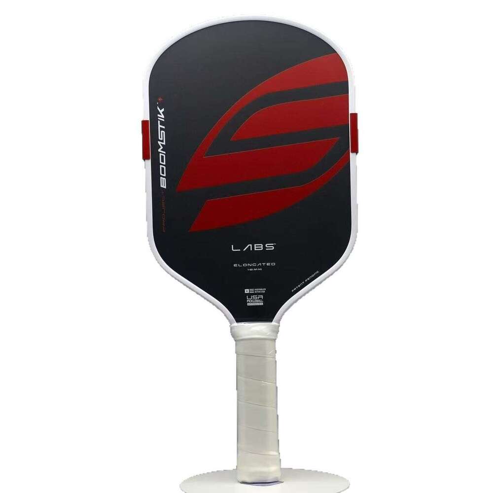 2026 Model Boomstik 5Th Generation Integrated Hot-Pressed Pickleball Racket With External Metal Weights, Carbon Fiber T700