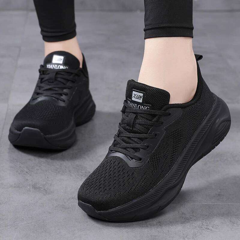 Autumn Hot Selling Lightweight Soft Womens Sports Wear-resistant Marathon Running Fashiona Daily Street Casual Shoes 26W0224