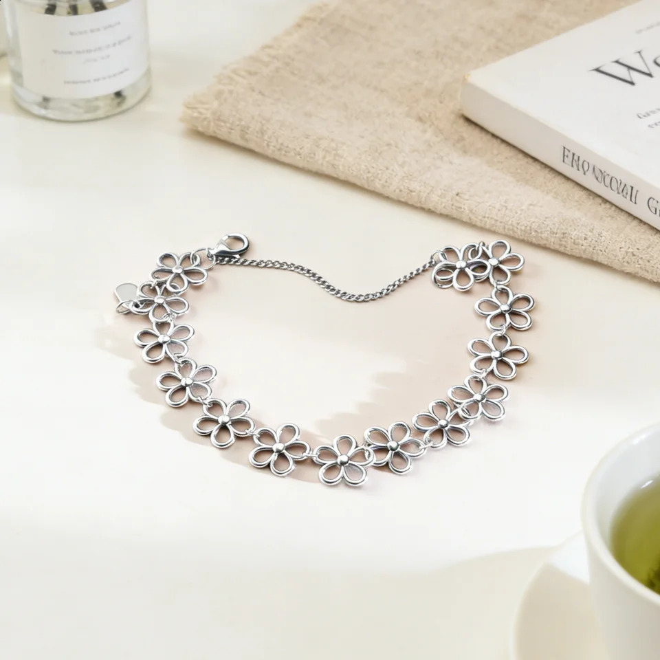 Pure silver bracelet series JA classic and beautiful bracelet can be DIY charm pendant create your own bracelet 260208