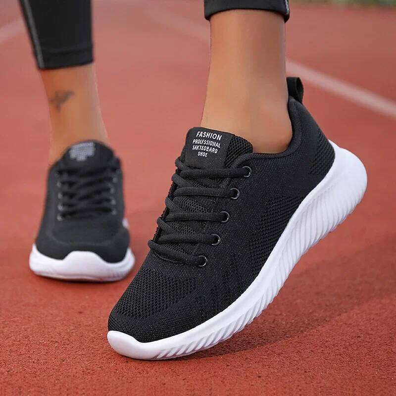 Women Sneaker Breathable Casual Running Sports Summer 2024 Jogging Walking Ladies Platform Sneakers Female Shoes