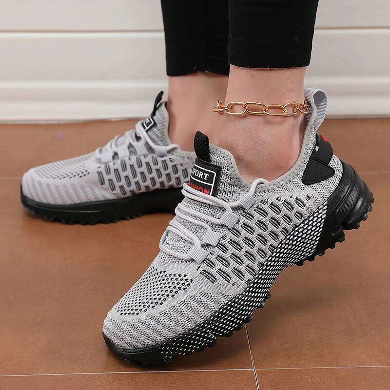 Summer Hollow Mesh Fashionable Versatile Women's Sports Leisure Shoes Lightweight Running Sneakers