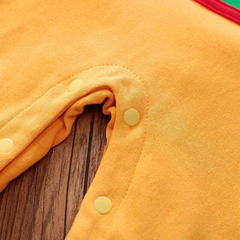 Baby Boys Long Sleeve Cosplay Outfit Costume Romper Jumpsuit Infant Clothes Toddler 100% CottonSpring and Autumn 26Y0224