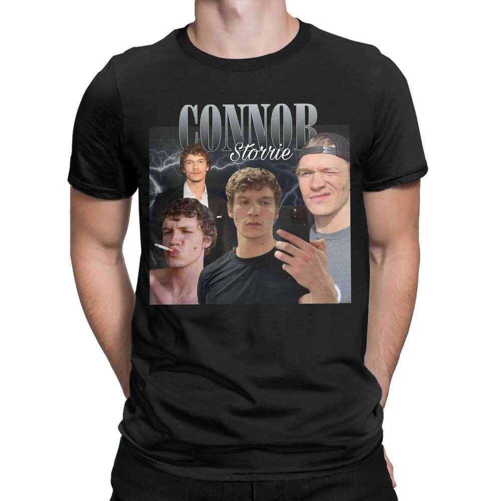 Novelty Connor Storrie Heated Rivalry T-Shirts for Men Crew Neck Cotton T Shirts Short Sleeve Tee Shirt Graphic Clothing H260224