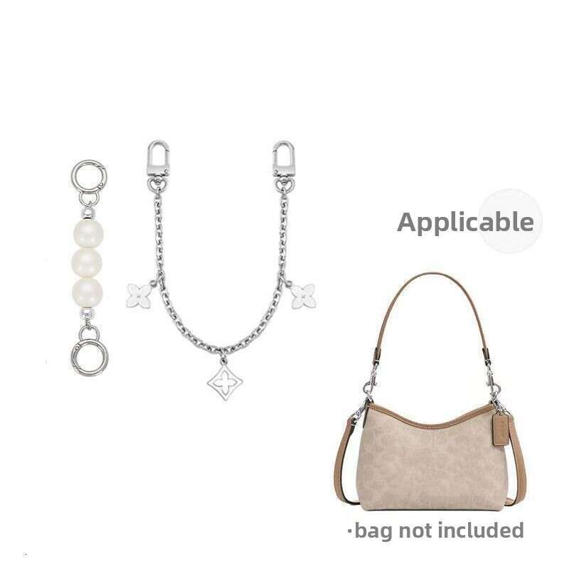 Suitable Coac's New Laurel Small 19 Mini Hobo Bag, Extension For Underarm Shoulder Strap, Extended Decorative Chain