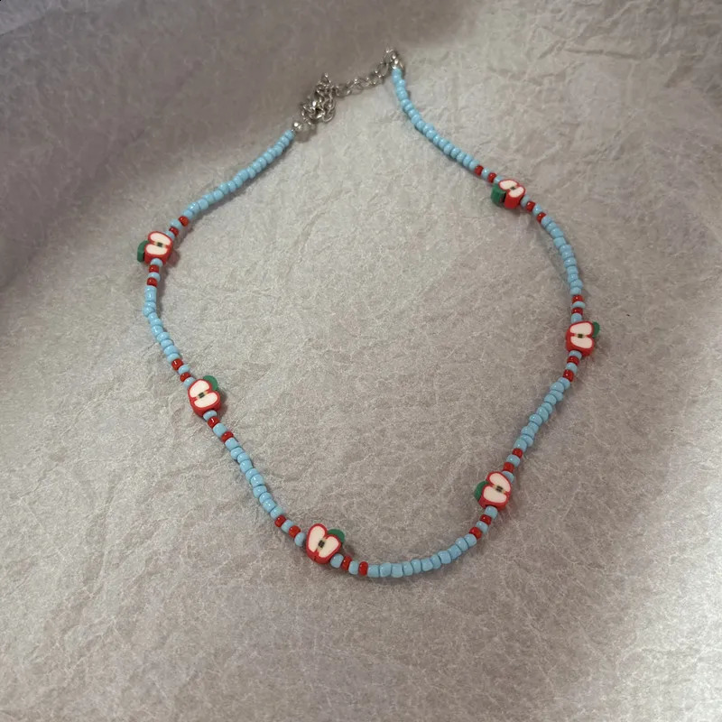 Bohemian Handmade Beaded Choker Necklace Adjustable Colorful Seashell Surfer Necklaces Beach Crystal Charms for Jewelry Making 260202