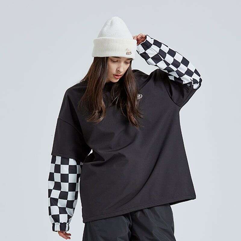 2026 New Men's Women's Couple's Outdoor Snowboard And Jacket, Windproof, Waterproof, Warm Ski Hoodie With Patchwork Design WKERSIY