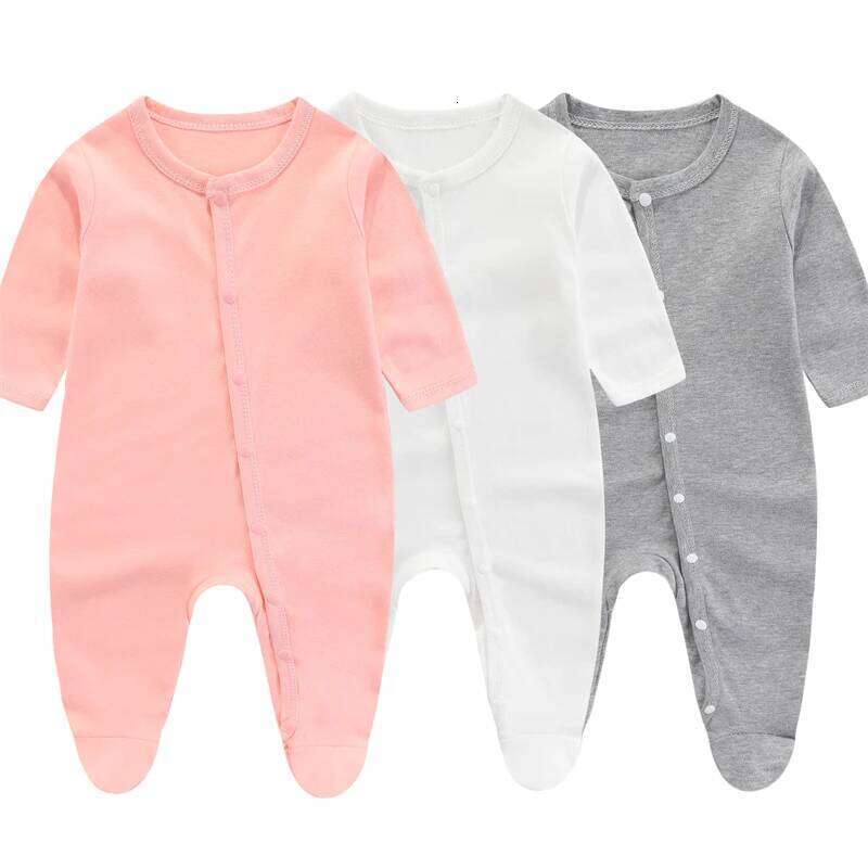 Newborn Bodysuit Spring Baby Summer Girl Romper Soft Boys Jumpsuit Children's Clothes 0 to 9 Months 26Y0224