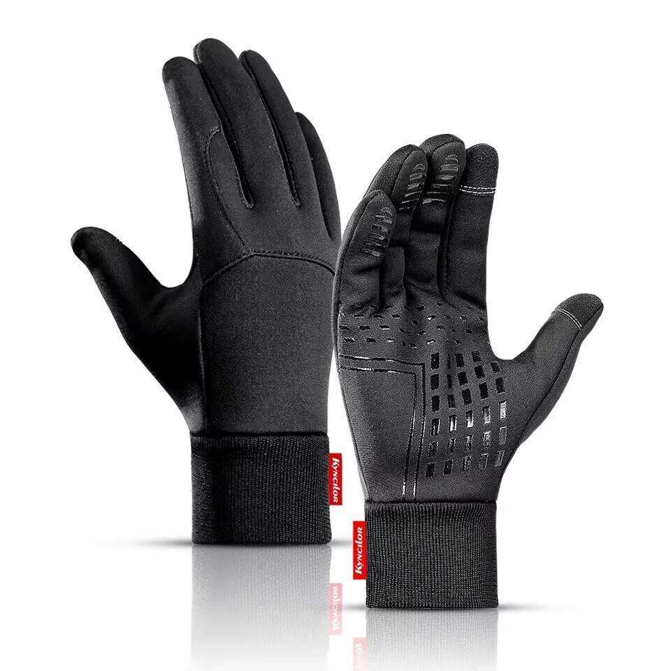 Hot Sale Winter Outdoor Running Glove Warm Touch Screen Gym Fitness Full Finger For Men Women Sports Gloves 26H0224