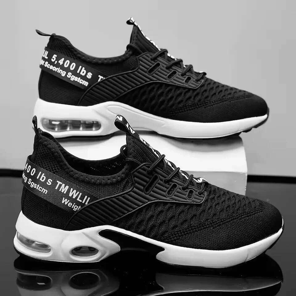 Men's Summer Tenis Masculino New Fitness Lightweight Fashion Casual Walking Shoes Bounce Cushioning Sneakers for Man