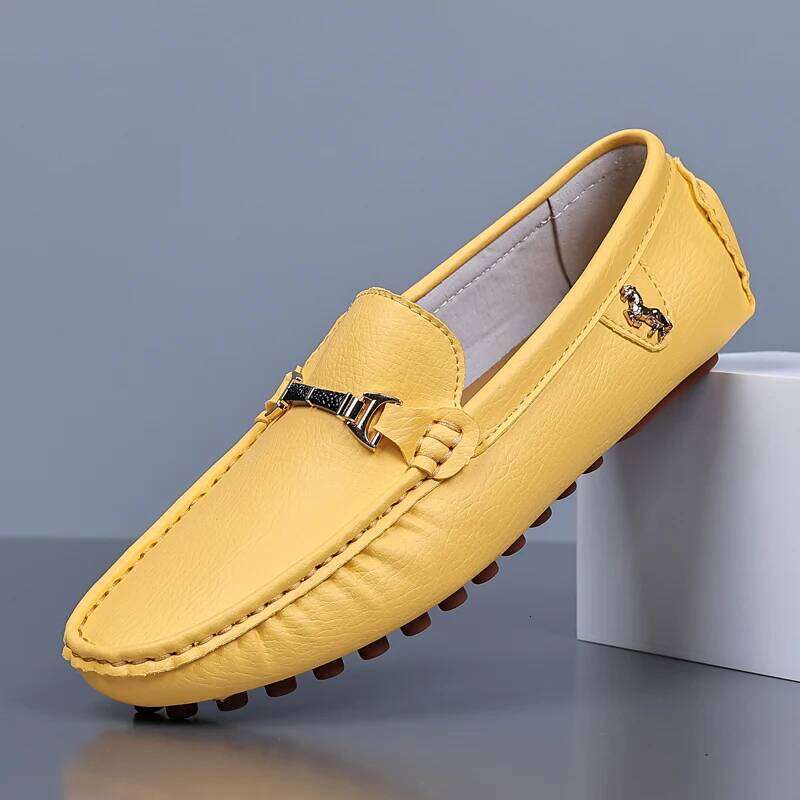 Formal Dress Shoe Slip on Business Casual for Men Wedding Party Office Shoes Soft Leather Loafers