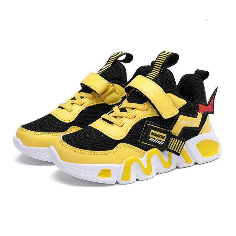 Cartoon Kids Boys Basketball Soft Sole Outdoor Children Sports Running Shoes Non-slip Breathable Walking Sneaker 26W0224