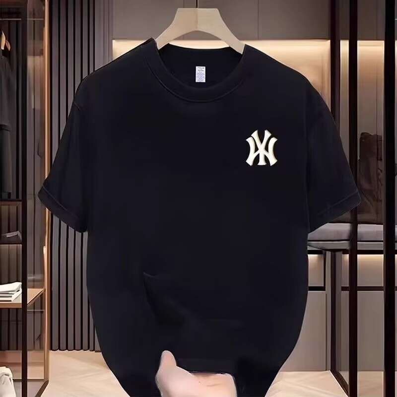 90% Off Special Zone Outlet Clearance | 250G Double Yarn Combed Cotton Short Sleeve T-Shirt For Men, American Heavyweight Trendy Brand