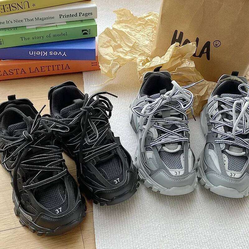 Brand Design for Man Fashion New Men's Chunky Sneakers Male Female Dad Trendy Girls Boys Casual Sports Shoes 26W0224