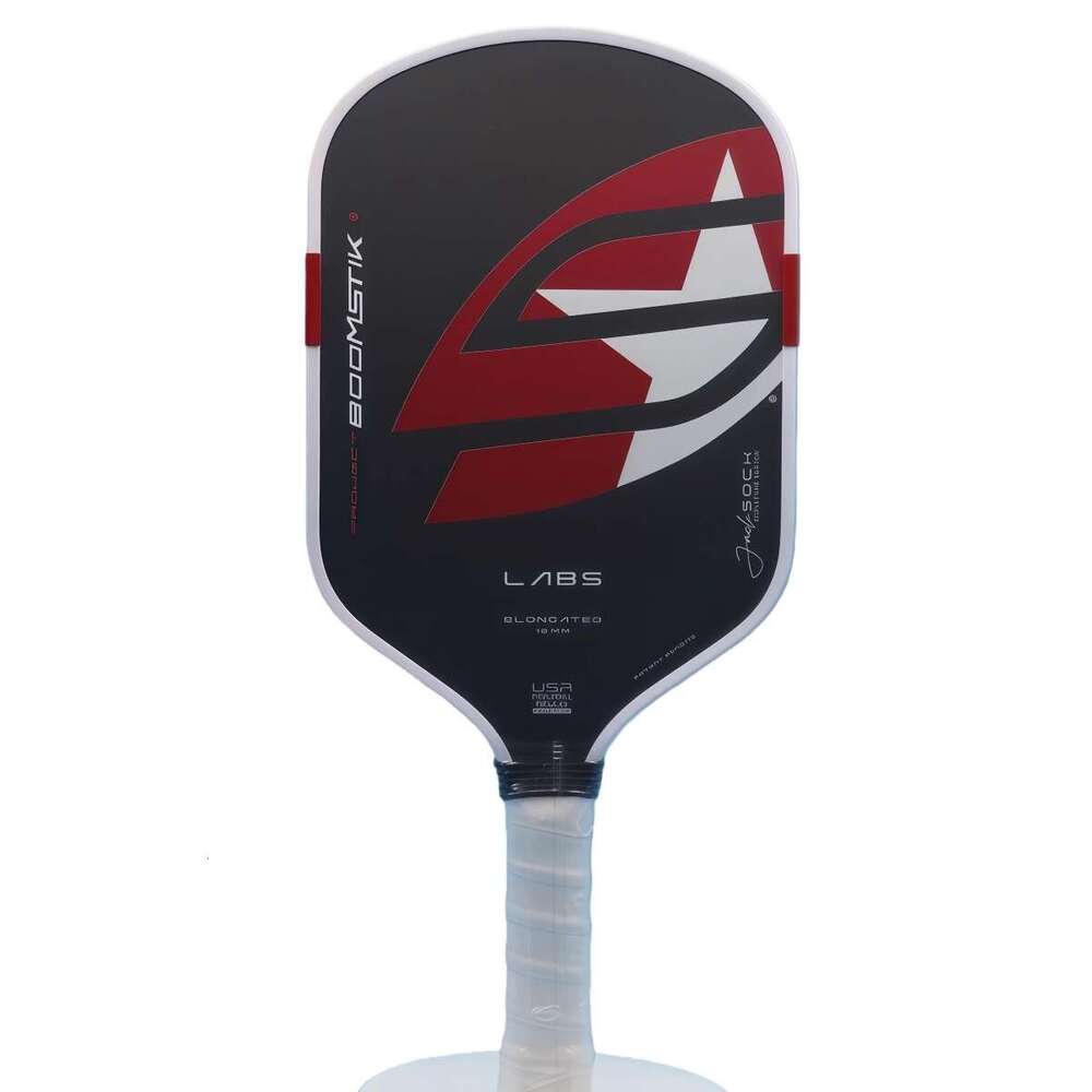 2026 Model Boomstik 5Th Generation Integrated Hot-Pressed Pickleball Racket With External Metal Weights, Carbon Fiber T700