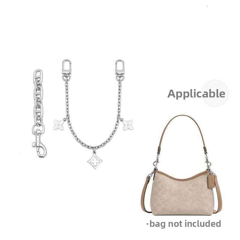 Suitable Coac's New Laurel Small 19 Mini Hobo Bag, Extension For Underarm Shoulder Strap, Extended Decorative Chain