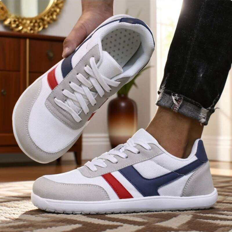 Wide Barefoot Men Non-Slip Minimalist Summer Lightweight Breathable Mesh Casual Walking Shoe Affordable Price