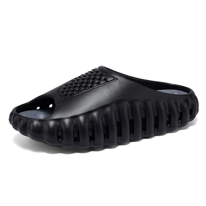 free shipping 2026 hot outdoor sports men's designer slippers trendy anti slip massage casual lightweight breathable beach shoes