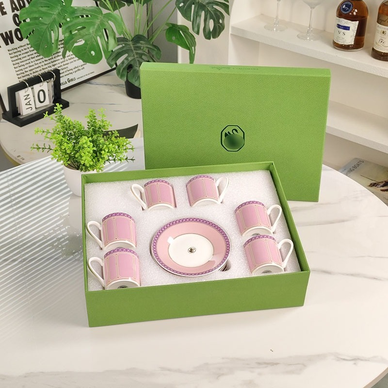 High-Quality Bone China Coffee Cup and Plate Combination for Daily Enjoyment