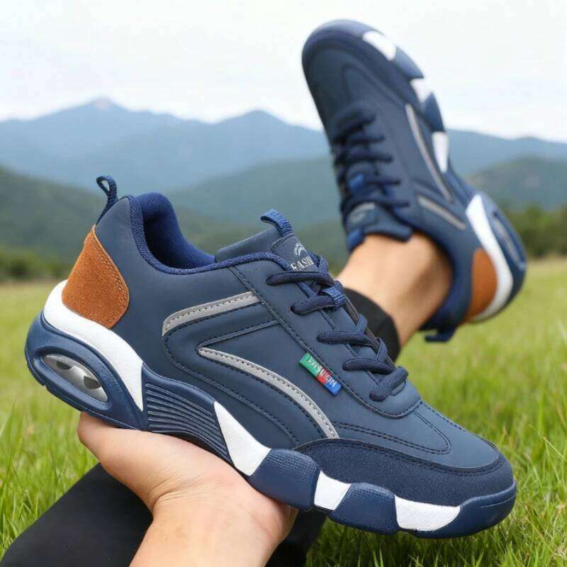 Fashion White Men's Sneakers Outdoor Sport Running Tenis 2025 New Streetwear Hip Hop Spring Casual Skateboard Shoes