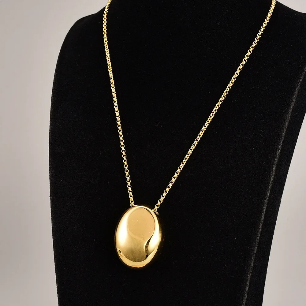 L248 Factory wholesale water drop geometric ins style individual minimalist light y sweater chain necklace available for co 260206